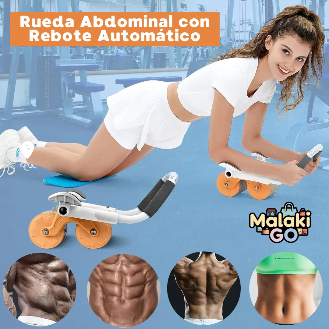 Rueda abdominal de auto-rebote