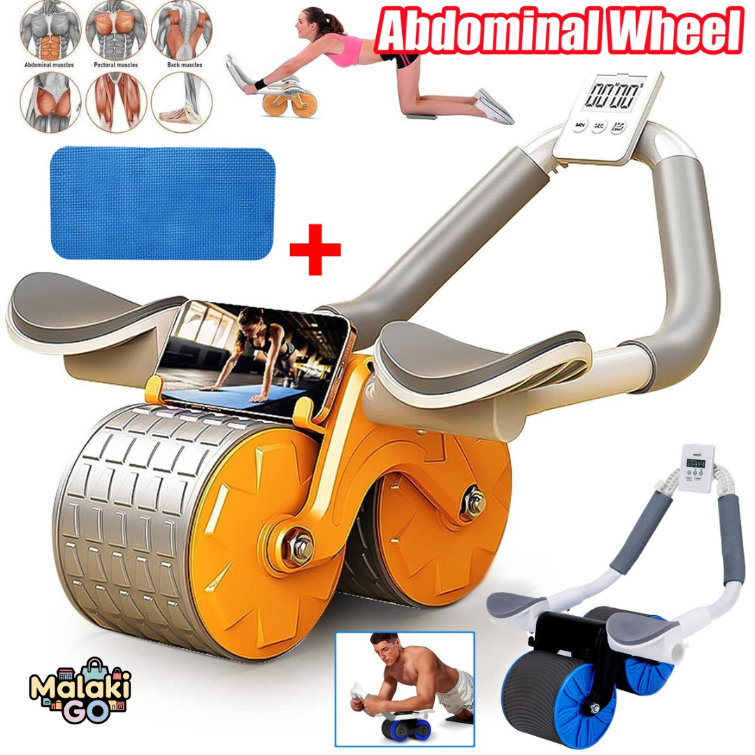 Rueda abdominal de auto-rebote