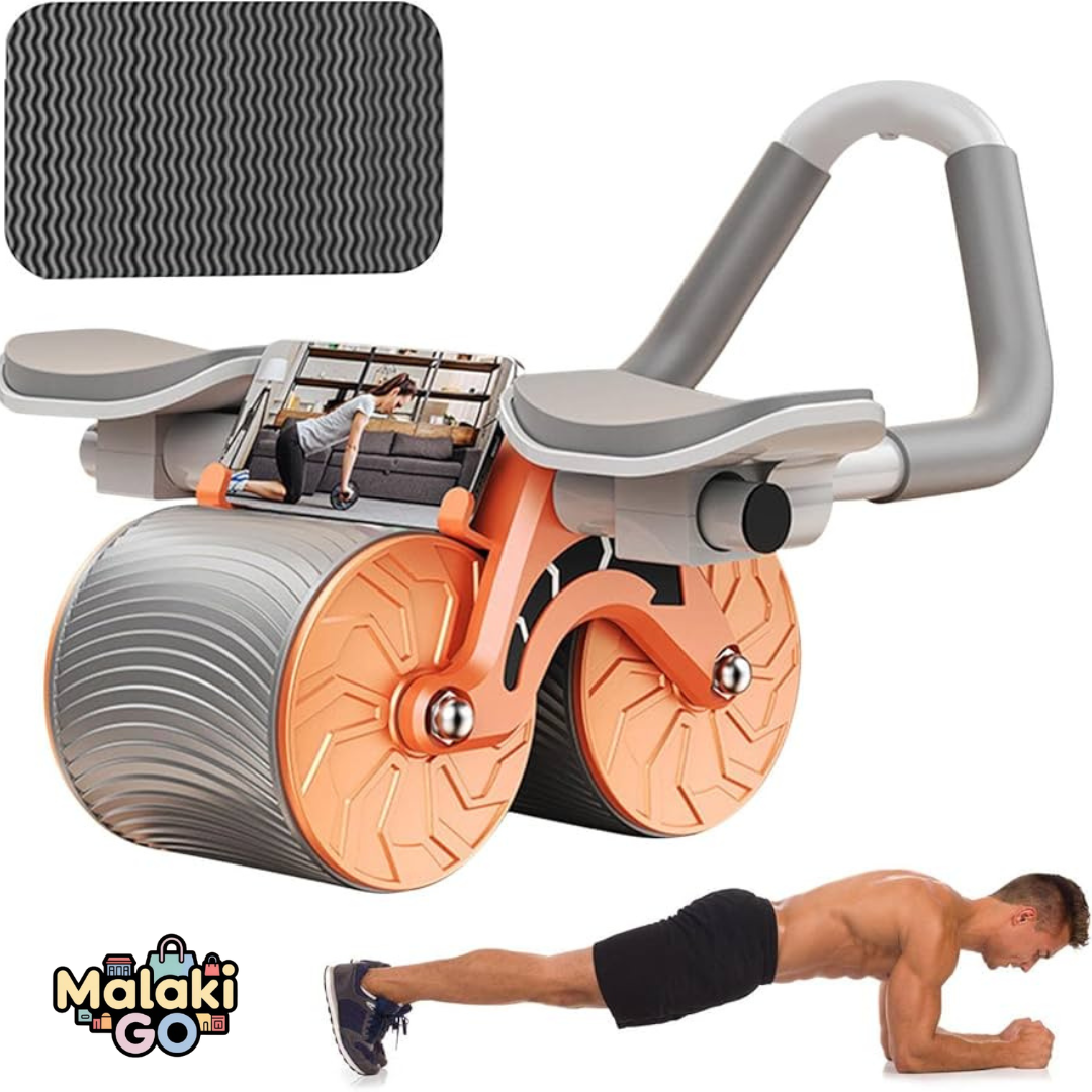 Rueda abdominal de auto-rebote