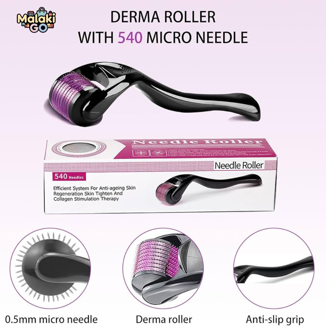 Derma Roller 0.50Mm 540 Agujas De Titanio